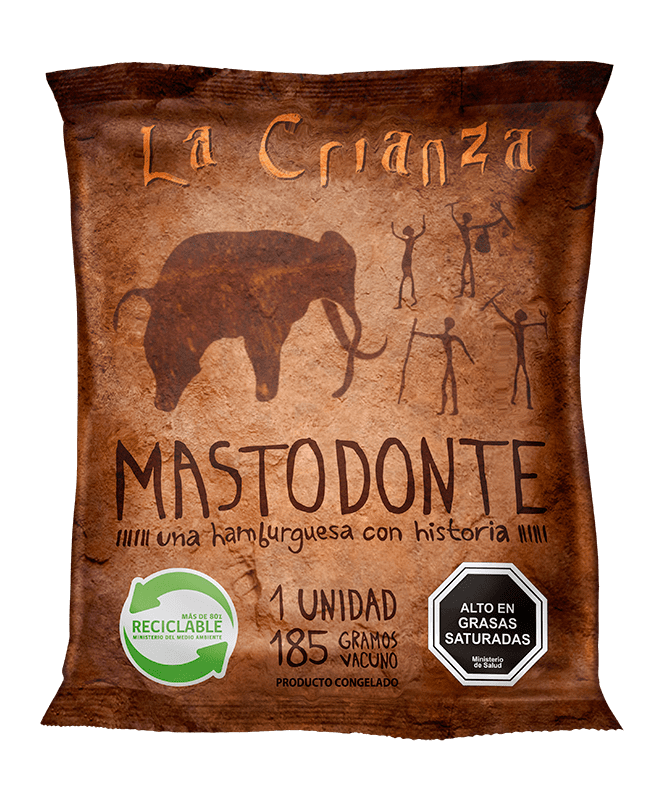 Hamburguesa Mastodonte 185gr La Crianza